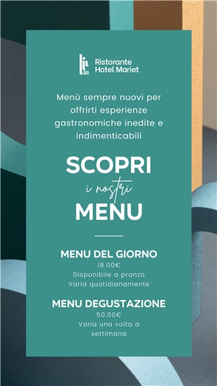 I NOSTRI MENU 