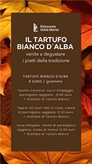 IL TARTUFO BIANCO D'ALBA