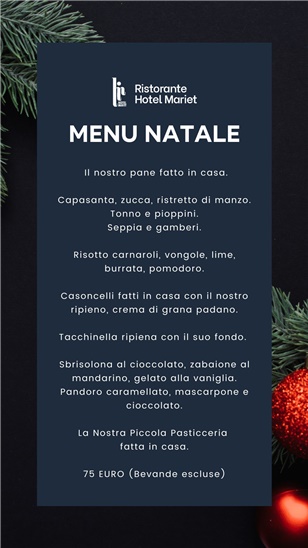 Leggi blog | Menu di Natale 2025